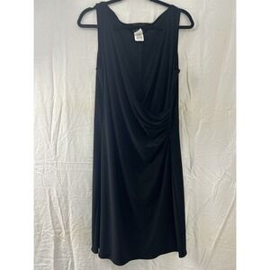 Onyx Nite Sleeveless Dress Black‎ Wrap Size Medium